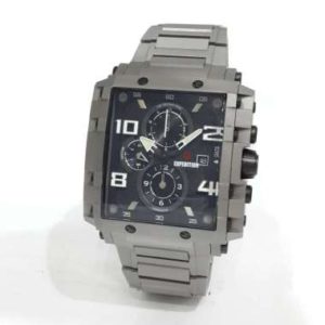 Expedition Square Titanium Chronograph 6757MCBTT Jam Tangan Pria