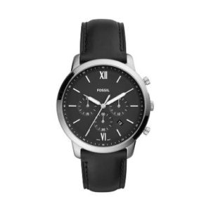 Fossil Neutra Chronograph Leather Strap Jam Tangan Pria [FS5452]