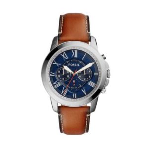 Fossil Pilot FS5210 Jam Tangan Pria – Silver
