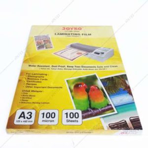 Plastik Laminasi / Laminating Film A3 100 microns – Joyko LF100-3244