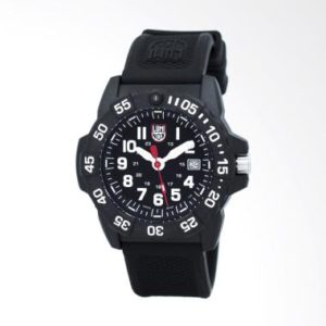 Luminox Navy SEAL XS.3501 PC Carbon Jam Tangan Pria – Black Rubber