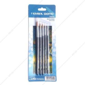 Kuas Lukis / Brush Lyra Giotto Set Taklon Round