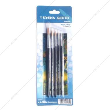Kuas Lukis / Brush Lyra Giotto Set Taklon Round