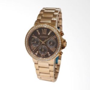 Mango MA6692L-95R Stainless Steel Bracelet Jam Tangan Wanita – Rose Gold