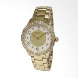 Mango MA6701L-13K Stainless Steel Bracelet Jam Tangan Wanita – Gold