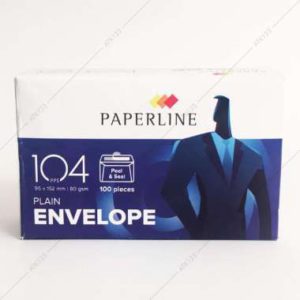 Amplop Putih Paperline 104 PPS Uk. 95 x 152 mm