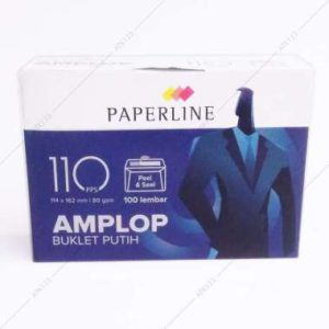 Amplop Putih Paperline 110 PPS Uk. 114 x 162 mm
