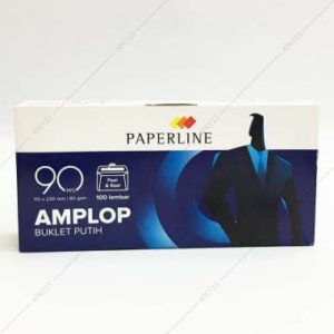 Amplop Putih Paperline 90 PPS Uk. 110 x 230 mm