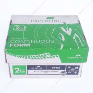 Continuous Form Paperline 2 Ply 9 1/2 x 11 in (K2)