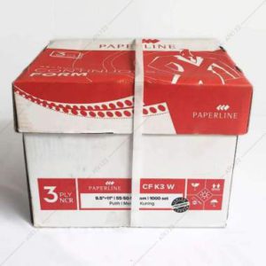 Continuous Form Paperline 3 Ply Warna 9 1/2 x 11 in (K3 W)