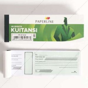 Kwitansi / Kuitansi Paperline Kecil (KT 40 M) isi 40 Lembar