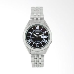 Seiko 5 Automatic SNKL33K1 Jam Tangan Pria – Silver