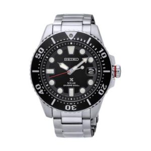 Seiko SNE437P1 Prospex Solar Divers Jam Tangan Pria – Silver