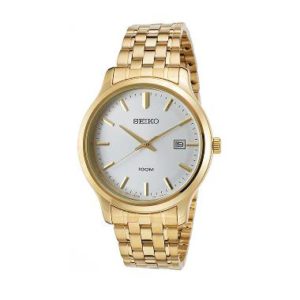 Seiko Quartz Classic SUR148P1 Gold – Jam Tangan Pria