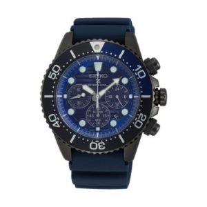 Seiko Solar Prospex Black Edition “Save The Ocean” Jam Tangan Pria [SSC701P1]