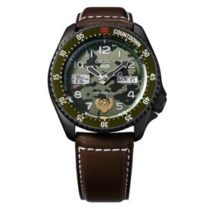 Seiko 5 Sports STREET FIGHTER V GUILE SRPF21K1 Jam Tangan Pria