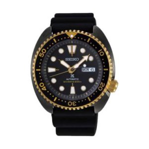 Seiko Prospex Black Gold Series Turtle Special Edition Jam Tangan Pria [SRPD46K1]