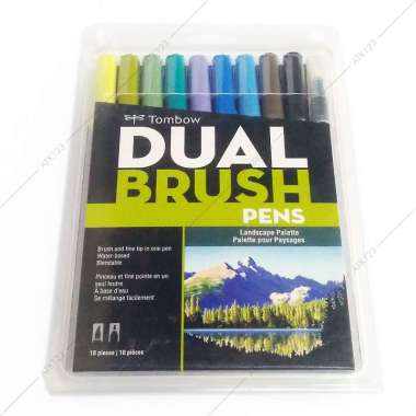 Spidol Warna Tombow Dual Brush Pens Landscape Palette